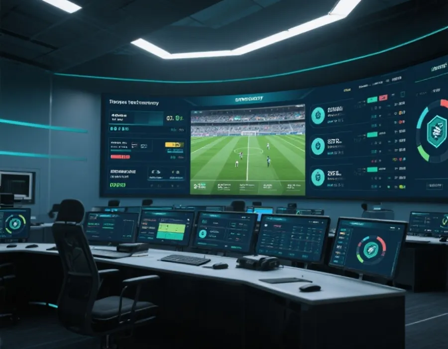 赛事科技枢纽示意图